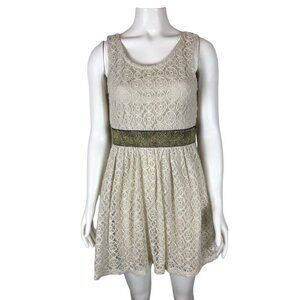 Miss Chievous Dress Juniors Size Medium Lace Tank Sleeveless Summer Spring